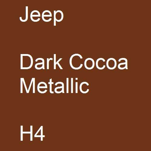 Jeep, Dark Cocoa Metallic, H4.